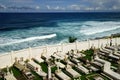 Cementerio Santa Maria Magdalena de Pazzi with sea on the background, Puerto Rico