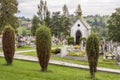 Cemetary in Bukowina Tatrzanska - Poland.