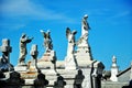 Cemetary in New Orleans, LA Royalty Free Stock Photo