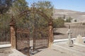 Cemetery in the Atacama Desert, Chile Royalty Free Stock Photo