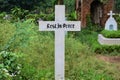 Cemetery monuments at Bhawanipur Cemetery at Kolkata, India