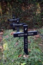 The cemetery of chapel St. Ludwig in Vlodrop-Station, the Netherlands