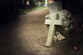 Cemetery cross Royalty Free Stock Photo