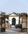 Cemetery entrance Royalty Free Stock Photo