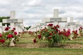 Cemetery First World War soldiers died at Battle of Verdun, Fran Royalty Free Stock Photo