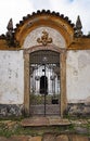 Cemetery gate in Ouro Preto, Brazil