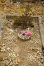 The cemetery of Guiry en Vexin Royalty Free Stock Photo