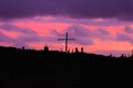 Cemetery in Hanga Roa Royalty Free Stock Photo