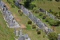 Cemetery in Japan Royalty Free Stock Photo