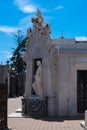 Cemetery La Recoleta Statues