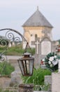 Cemetery lamp