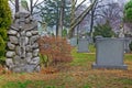 Cemetery landscape