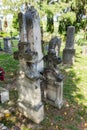 Cemetery in Lendavske Gorice in Slovenia