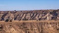 Town cemetery in Medora, North Dakota Royalty Free Stock Photo