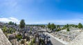 Cemetery of Loyasse on the Fourviere hill Lyon, France Royalty Free Stock Photo