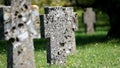 A cemetery in Mauthausen concentration camp