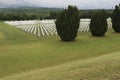 The cemetery next to the Douaumont ossuary