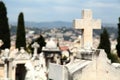 Cemetery in Nice Royalty Free Stock Photo