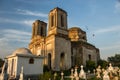 Cemetery and old church