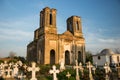 Cemetery and old church