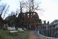 Cemetery on Oybin castle and monastery