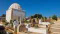 A cemetery in Rabat, the capital of Morocco