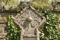 Cemetery rosicrucian Celtic cross