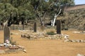 Cemetery at ruins of Kanyaka Station, Flinders Ranges, South Australia