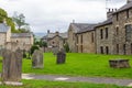 Cemetery at the Saint Mary Church, Kirkby Lonsdale, Cumbria, England