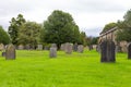 Cemetery at the Saint Mary Church, Kirkby Lonsdale, Cumbria, England