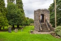 Cemetery at the Saint Mary Church, Kirkby Lonsdale, Cumbria, England