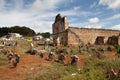 The cemetery of San Juan Chamula, Chiapas, Mexico Royalty Free Stock Photo
