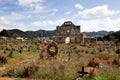 The cemetery of San Juan Chamula, Chiapas, Mexico Royalty Free Stock Photo