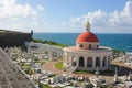 Cemetery Santa Maria Magdalena, San Juan Puerto Rico Royalty Free Stock Photo