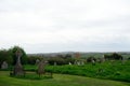 Cemetery, Saul, Northern Ireland Royalty Free Stock Photo