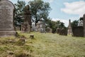 Cemetery in Scotland