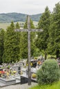 Cemetery in small village