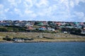 Cemetery of Stanley, capital of Falkland Islands Royalty Free Stock Photo