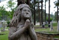 Cemetery Statue Royalty Free Stock Photo