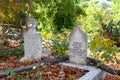 Cemetery. Suleymaniye Mosque in Alanya. Turkey. Alanya fortress Royalty Free Stock Photo