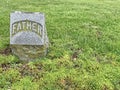 Father gravestone Royalty Free Stock Photo