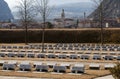 Cemetery of the victims of Vajont dam