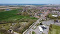 Cemetery from village Dinteloord in south Holland.