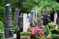 Cemetery at Vysehrad Fortress Prague Czech Republic