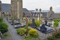 Cemetery in Mont Saint Michele in France, Normandy Royalty Free Stock Photo