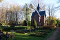 The cemetery of chapel St. Ludwig in Vlodrop-Station, the Netherlands