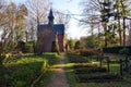 The cemetery of chapel St. Ludwig in Vlodrop-Station, the Netherlands