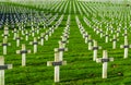 Cemetery world war one in France Vimy La Targette. Royalty Free Stock Photo