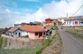 Cemoro Lawang, Indonesia - May 12, 2016 : An view of Cemoro Lawang Village near Bromo