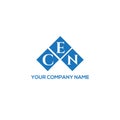 CEN letter logo design on BLACK background. CEN creative initials letter logo concept. CEN letter design